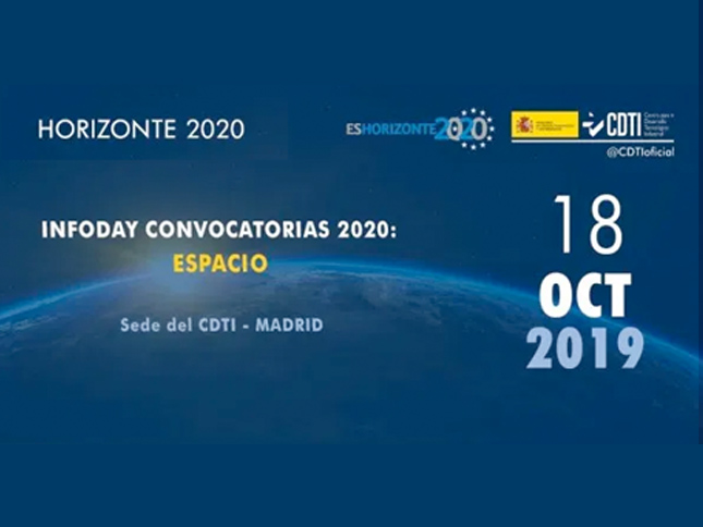 Infoday Convocatorias 2020: Espacio